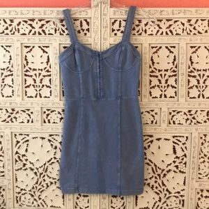 Free People Intimates Knit Bodycon Dress, XS